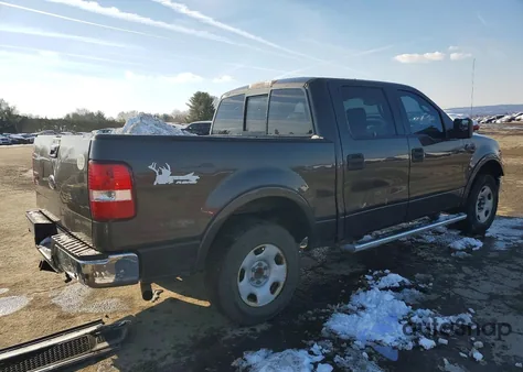 2005 Ford F150 Supercrew from USA, damaged, VIN 1FTPW14525FA36592